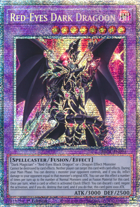 Red-Eyes Dark Dragoon [BROL-EN094] Starlight Rare | Exor Games Summserside