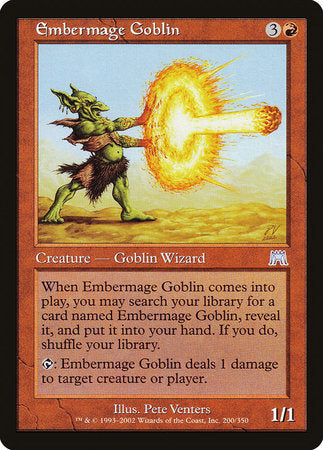 Embermage Goblin [Onslaught] | Exor Games Summserside