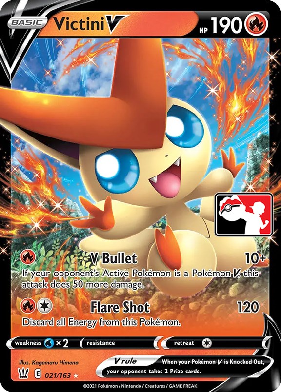 Victini V (021/163) [Prize Pack Series One] | Exor Games Summserside