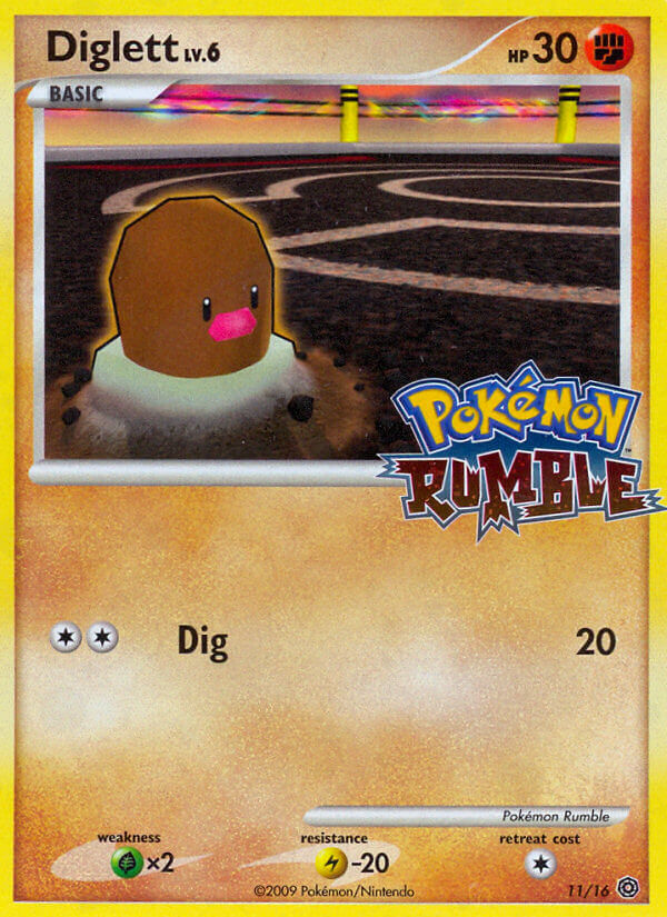 Diglett (11/16) [Pokémon Rumble] | Exor Games Summserside