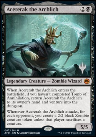 Acererak the Archlich (Promo Pack) [Dungeons & Dragons: Adventures in the Forgotten Realms Promos] | Exor Games Summserside