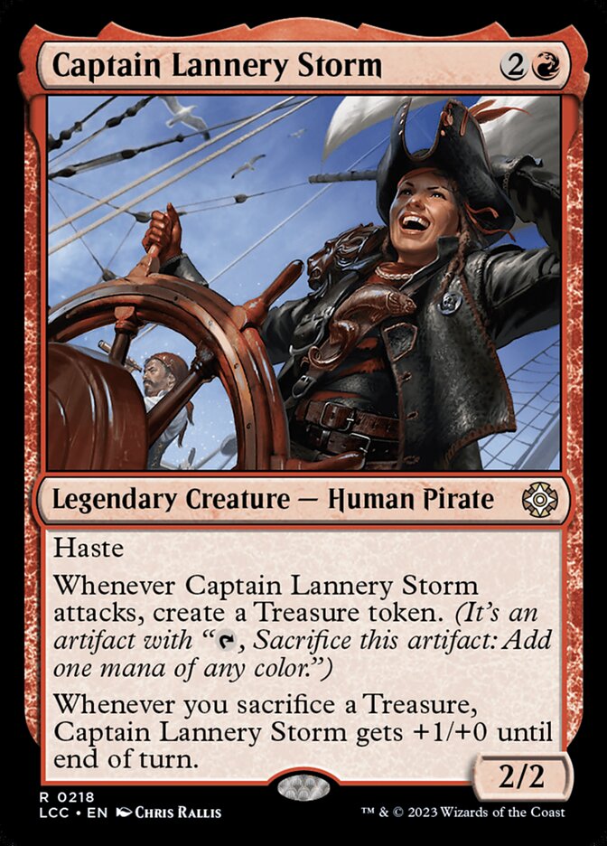 Captain Lannery Storm [The Lost Caverns of Ixalan Commander] | Exor Games Summserside