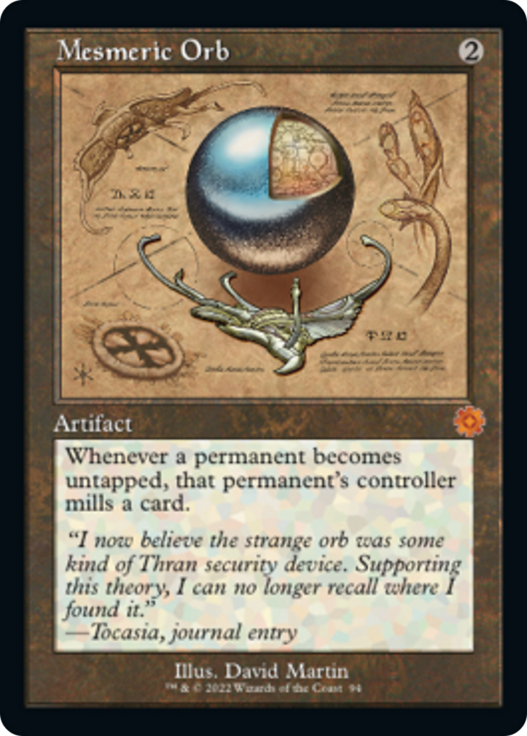 Mesmeric Orb (Retro Schematic) [The Brothers' War Retro Artifacts] | Exor Games Summserside