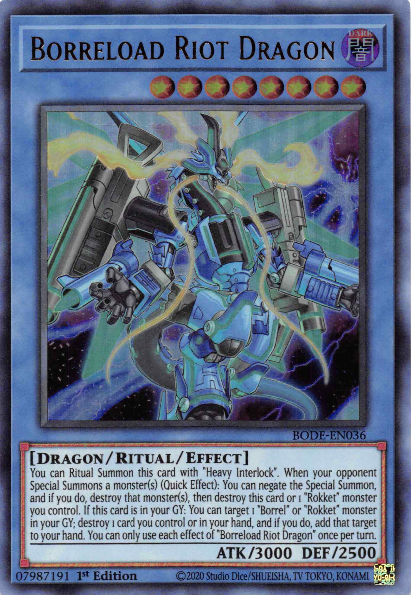 Borreload Riot Dragon [BODE-EN036] Ultra Rare | Exor Games Summserside