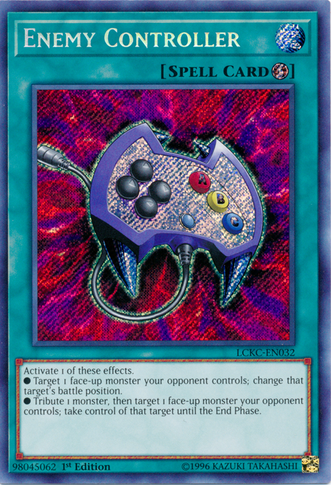 Enemy Controller [LCKC-EN032] Secret Rare | Exor Games Summserside