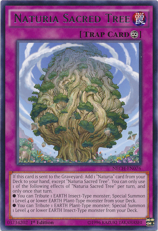 Naturia Sacred Tree [NECH-EN076] Rare | Exor Games Summserside