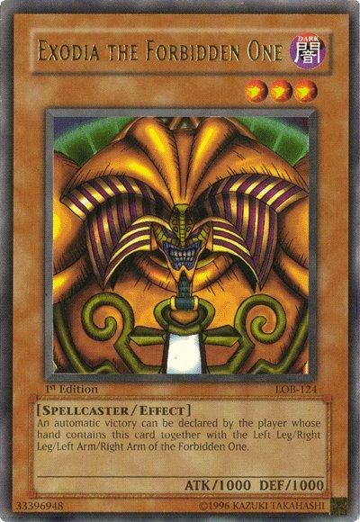 Exodia the Forbidden One [LOB-124] Ultra Rare | Exor Games Summserside