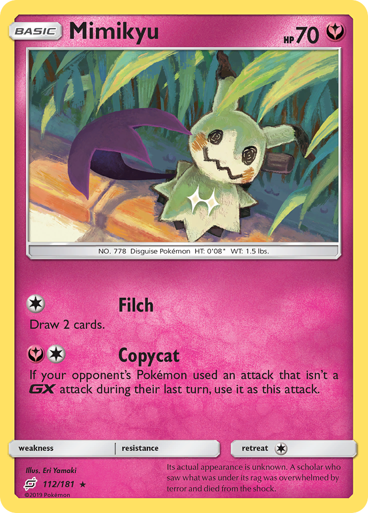 Mimikyu (112/181) [Sun & Moon: Team Up] | Exor Games Summserside