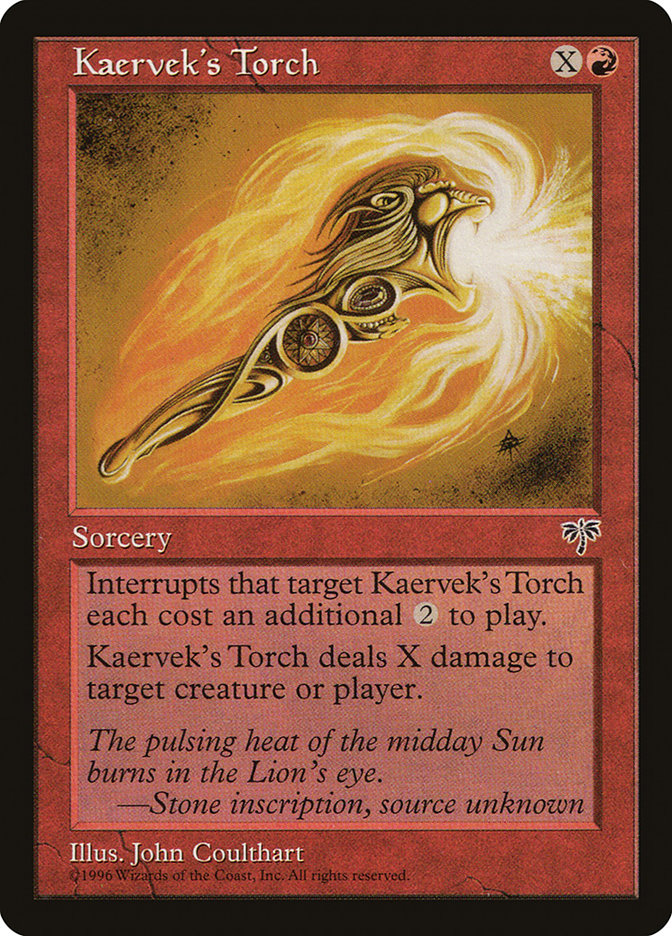 Kaervek's Torch [Mirage] | Exor Games Summserside