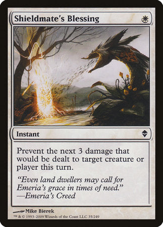 Shieldmate's Blessing [Zendikar] | Exor Games Summserside