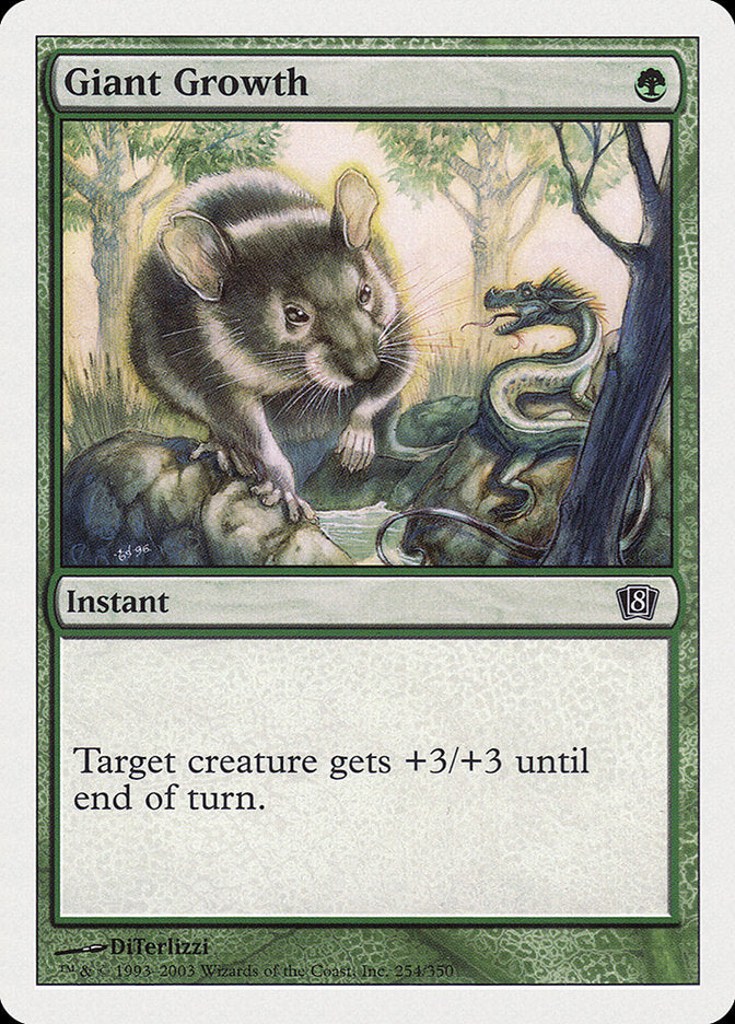 Giant Growth [Eighth Edition] | Exor Games Summserside