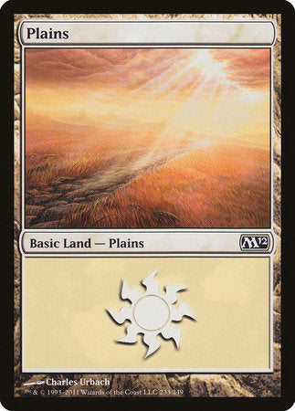 Plains (233) [Magic 2012] | Exor Games Summserside