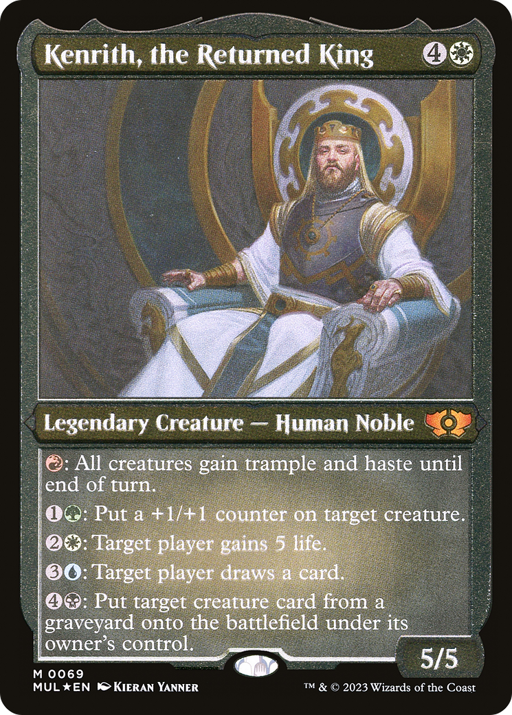Kenrith, the Returned King (Foil Etched) [Multiverse Legends] | Exor Games Summserside