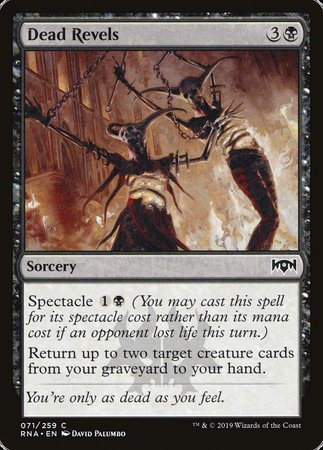 Dead Revels [Ravnica Allegiance] | Exor Games Summserside