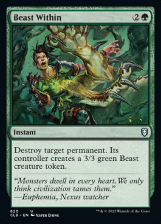Beast Within [Commander Legends: Battle for Baldur's Gate] | Exor Games Summserside