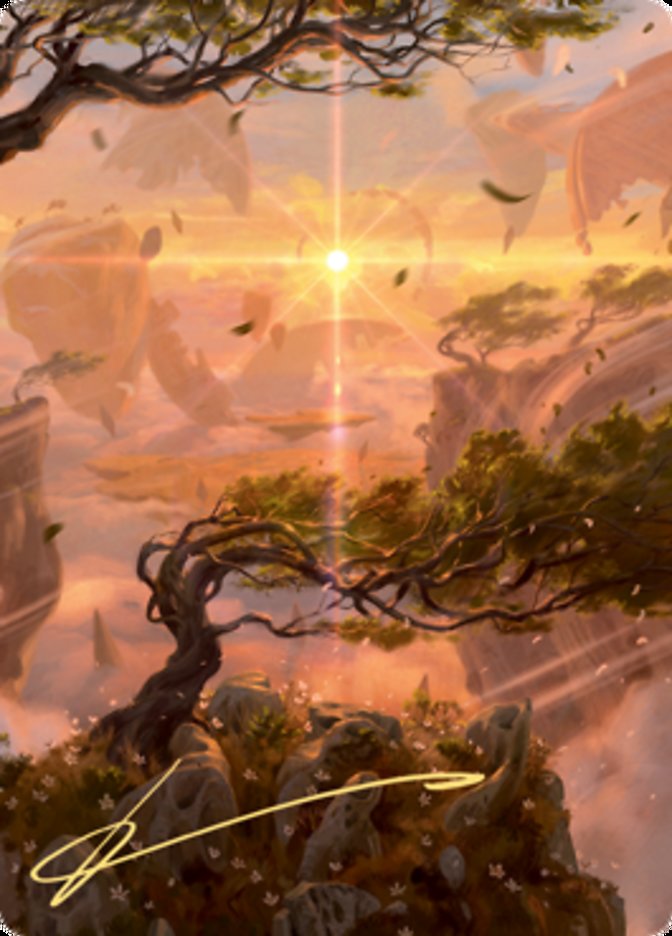 Windswept Heath Art Card (Gold-Stamped Signature) [Zendikar Rising Art Series] | Exor Games Summserside