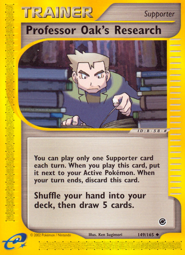 Professor Oak's Research (149/165) [Expedition: Base Set] | Exor Games Summserside