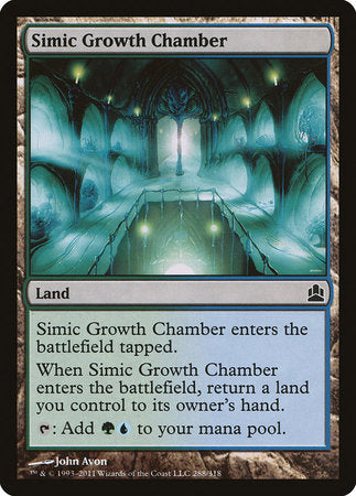 Simic Growth Chamber [Commander 2011] | Exor Games Summserside