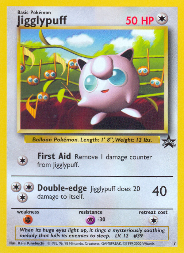 Jigglypuff (7) [Wizards of the Coast: Black Star Promos] | Exor Games Summserside