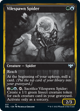 Vilespawn Spider [Innistrad: Double Feature] | Exor Games Summserside