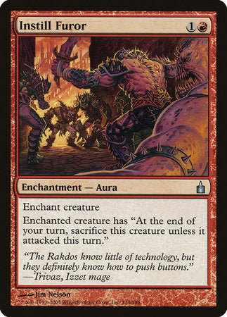 Instill Furor [Ravnica: City of Guilds] | Exor Games Summserside