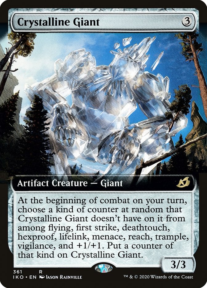 Crystalline Giant (Extended Art) [Ikoria: Lair of Behemoths] | Exor Games Summserside