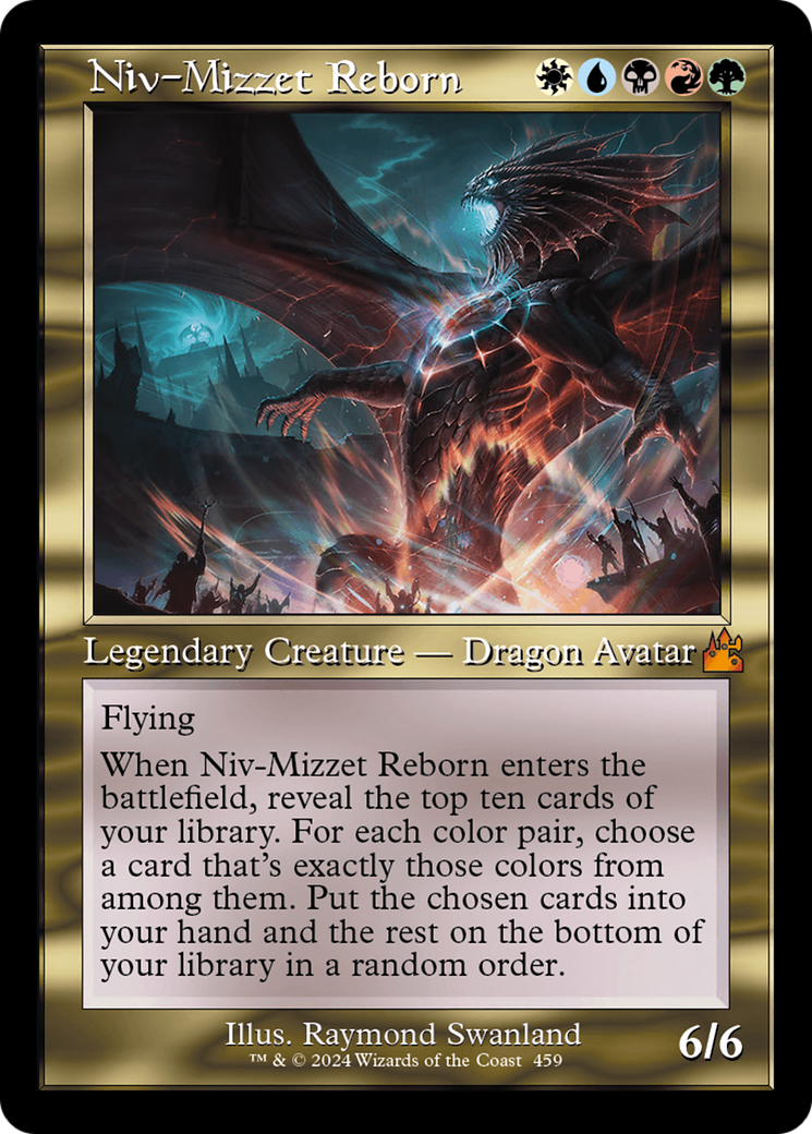 Niv-Mizzet Reborn (Retro Frame) [Ravnica Remastered] | Exor Games Summserside