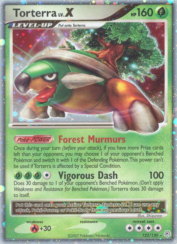 Torterra LV.X (122/130) [Diamond & Pearl: Base Set] | Exor Games Summserside