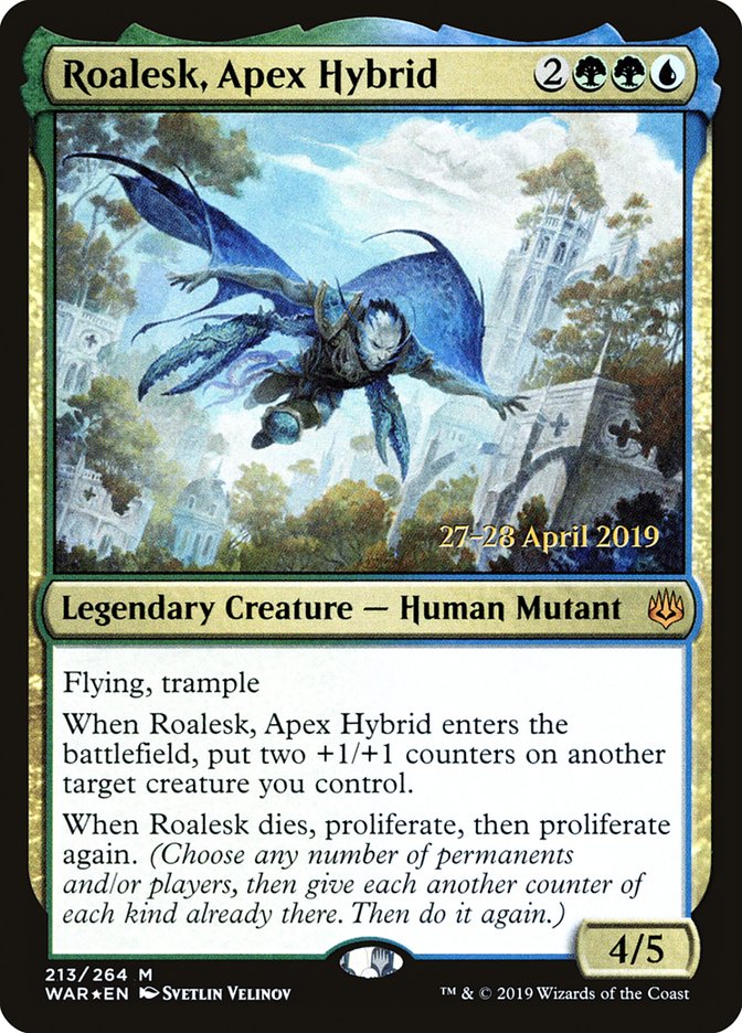 Roalesk, Apex Hybrid  [War of the Spark Prerelease Promos] | Exor Games Summserside