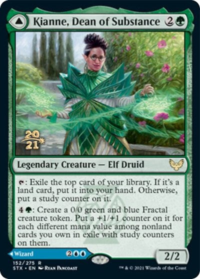 Kianne, Dean of Substance // Imbraham, Dean of Theory [Strixhaven: School of Mages Prerelease Promos] | Exor Games Summserside