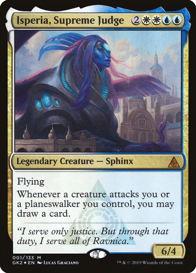 Isperia, Supreme Judge [Ravnica Allegiance Guild Kit] | Exor Games Summserside