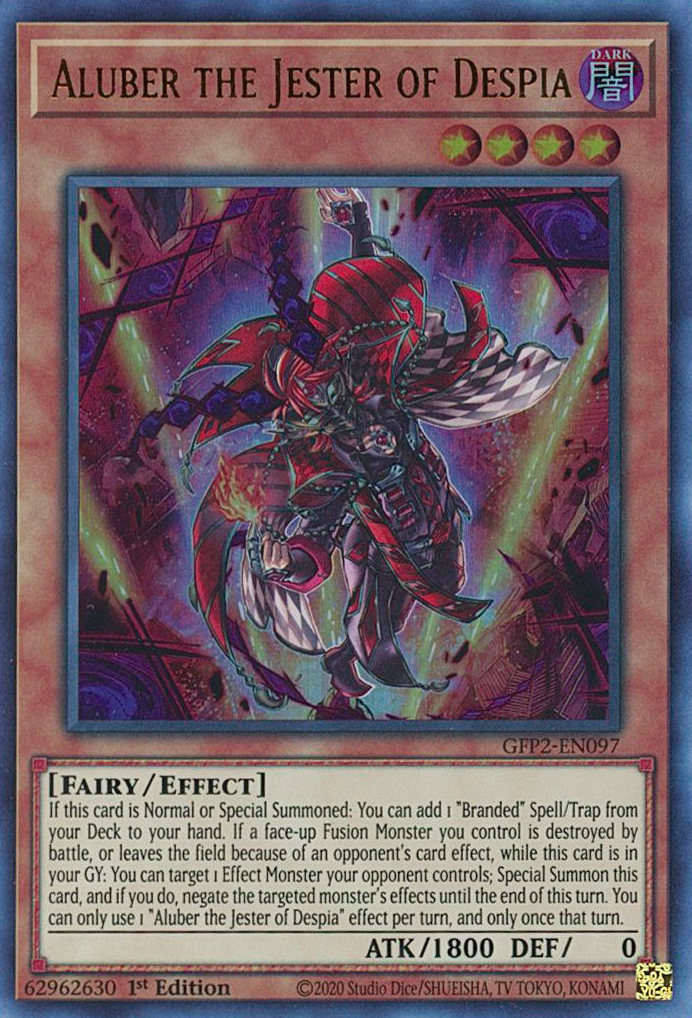 Aluber the Jester of Despia [GFP2-EN097] Ultra Rare | Exor Games Summserside