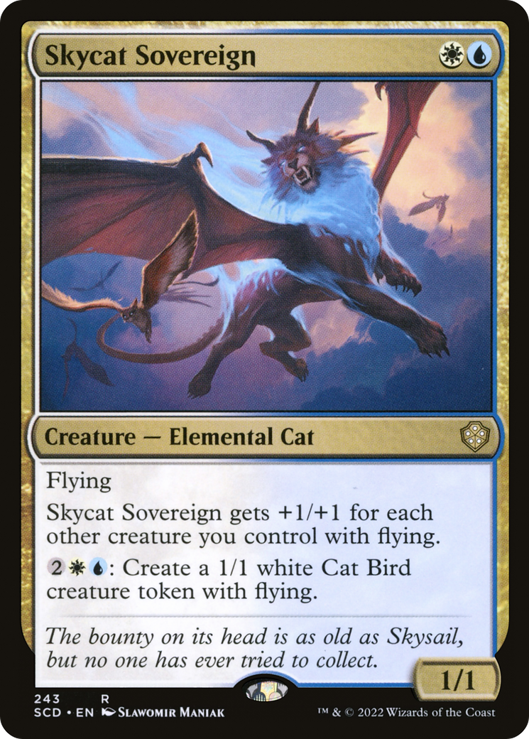 Skycat Sovereign [Starter Commander Decks] | Exor Games Summserside