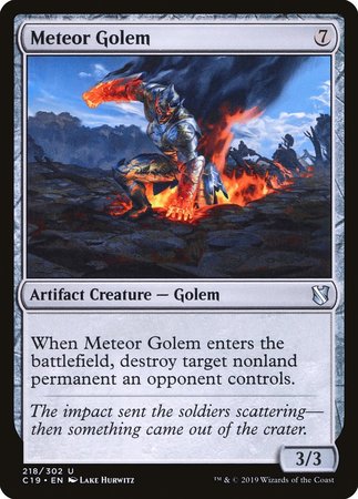 Meteor Golem [Commander 2019] | Exor Games Summserside