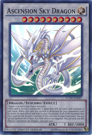 Ascension Sky Dragon [YCSW-EN007] Super Rare | Exor Games Summserside