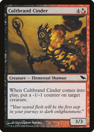 Cultbrand Cinder [Shadowmoor] | Exor Games Summserside