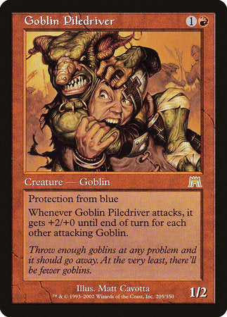 Goblin Piledriver [Onslaught] | Exor Games Summserside