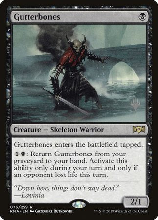 Gutterbones [Ravnica Allegiance Promos] | Exor Games Summserside