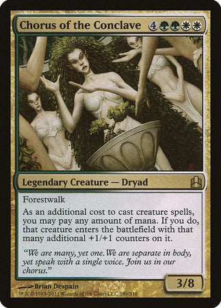 Chorus of the Conclave [Commander 2011] | Exor Games Summserside