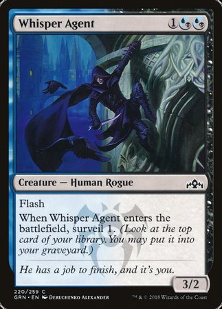 Whisper Agent [Guilds of Ravnica] | Exor Games Summserside