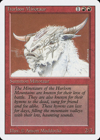 Hurloon Minotaur [Revised Edition] | Exor Games Summserside
