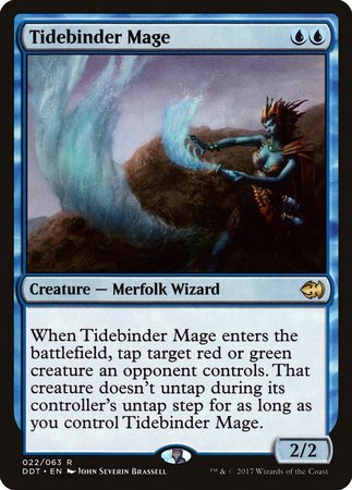 Tidebinder Mage [Duel Decks: Merfolk vs. Goblins] | Exor Games Summserside