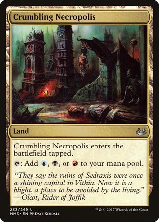 Crumbling Necropolis [Modern Masters 2017] | Exor Games Summserside