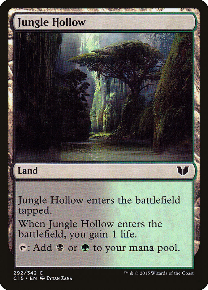Jungle Hollow [Commander 2015] | Exor Games Summserside