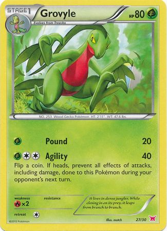 Grovyle (27/30) [XY: Trainer Kit 2 - Latias] | Exor Games Summserside