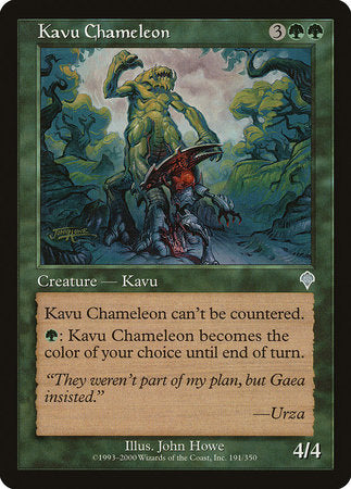 Kavu Chameleon [Invasion] | Exor Games Summserside