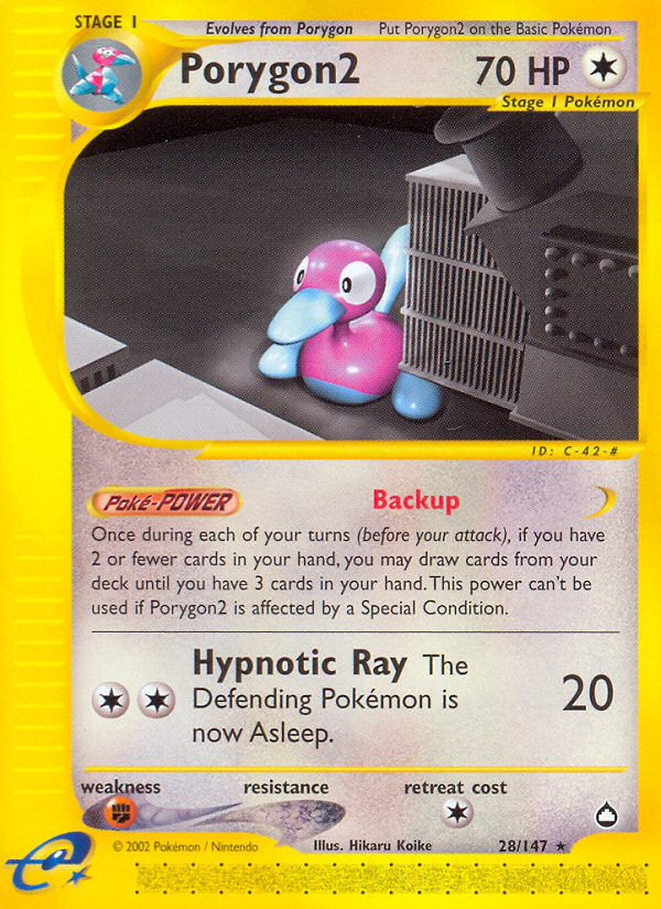 Porygon2 (28/147) [Aquapolis] | Exor Games Summserside