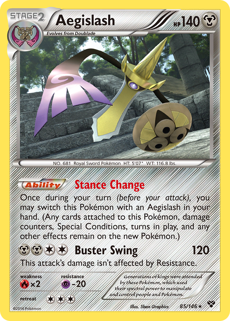 Aegislash (85/146) [XY: Base Set] | Exor Games Summserside