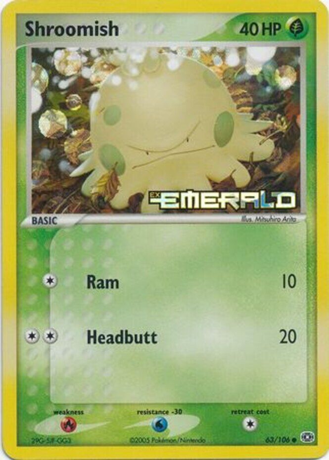 Shroomish (63/106) (Stamped) [EX: Emerald] | Exor Games Summserside