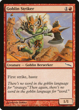 Goblin Striker [Mirrodin] | Exor Games Summserside